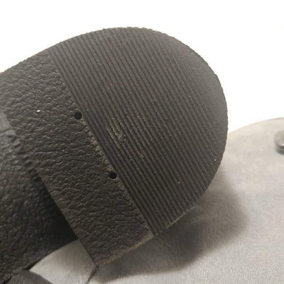 Top Shop Gray Suede Ankle Boots US Size 4 Made in Italy - Picture 4 of 5